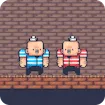 2 Player Red Blue Pirates