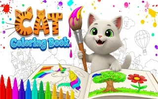 Cat Coloring Book