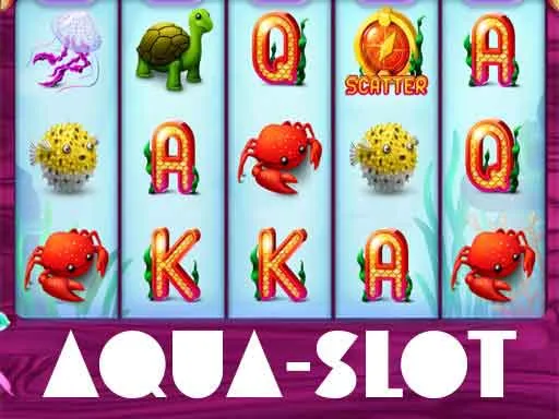 HTML Aqua Slot Game