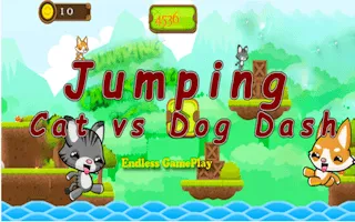 Jumping Cat vs Dog Dash