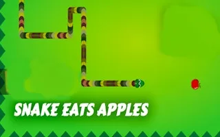 Snake Eats Apples
